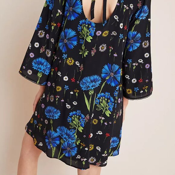 NWT Anthropologie Maeve Lucinda Silk Tunic Dress - Size Medium - Picture 4 of 8